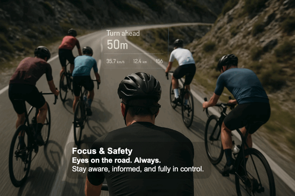 expavis ar smart glasses cycling focus safety
